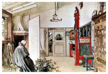 le studio Carl Larsson Peinture à l'huile